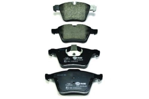 Disc brake pad hella-pagid 355006891 fits 05-09 jaguar super v8