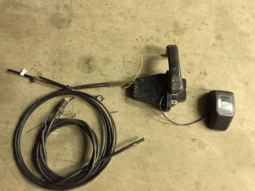 Mercury commander 3000 binnacle mount control box outboard 40 50 75 90 115