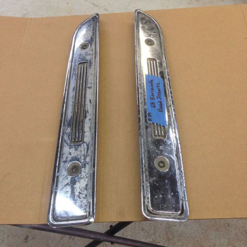 68 plymouth barracuda hood inserts