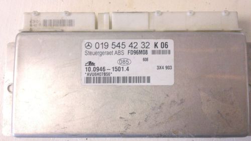 Mercedes w202 w210 e320 c230 clk c280 abs control module unit 019 545 42 32 k 06