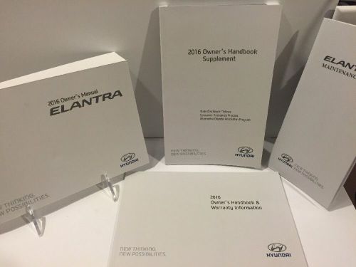 2016 hyundai elantra owner&#039;s manual