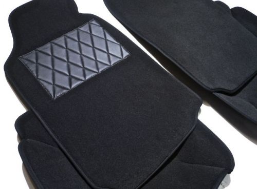 Prem. dark grey vel. mat set for lamborghini jarama