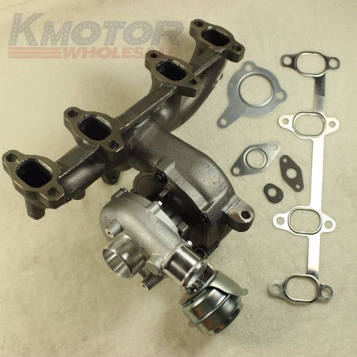 New turbo charger+wastegate+cast iron manifold for vw/audi 1.9t tdi k04 gt1749v