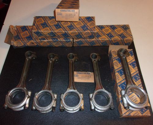 1927-1932 chevy connecting rods nos set of 5 original gm boxes 363713  - ch793