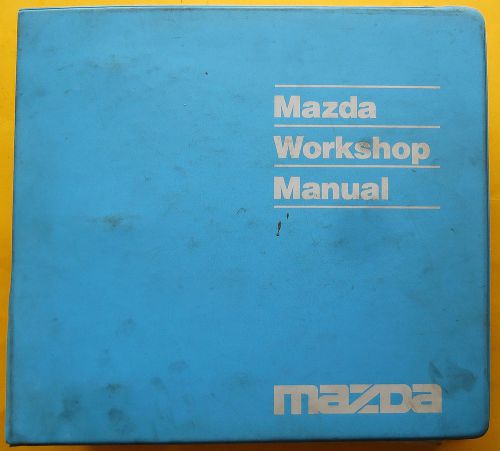 1999 mazda protege workshop manual original service repair book