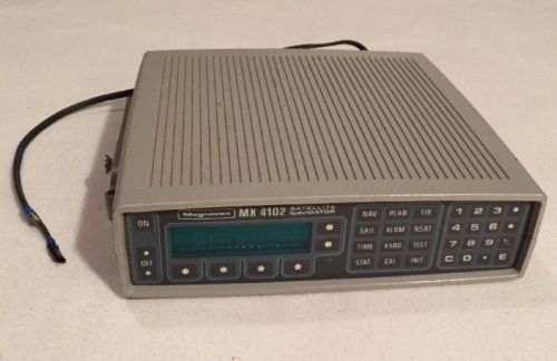 Rare magnavox mx4102 satellite navigator system military commercial marine unit