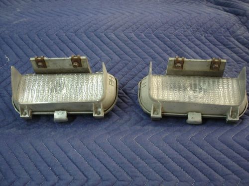 1971-72 buick skylark gs front parking lenses lh rh