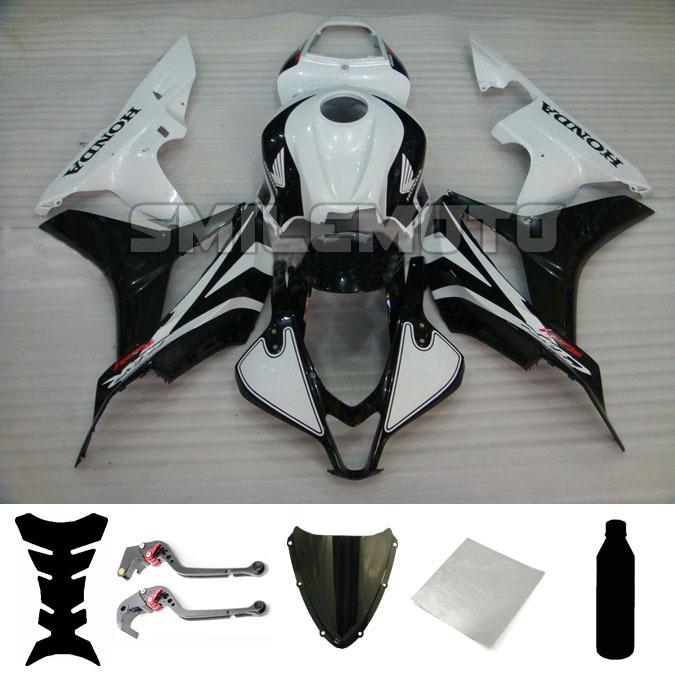 Bundle injection fairing windscreen levers for honda 2007 2008 cbr 600 rr f5 paq