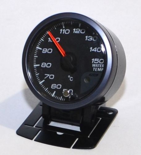 60mm black water temperature gauge landcruiser patrol hilux diesel 4x4 4wd temp