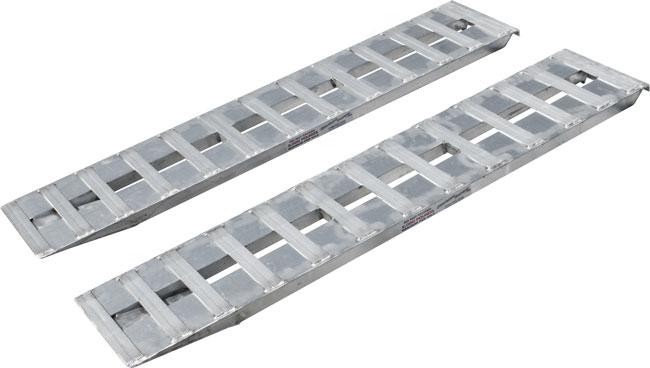 6' - 5000 lb aluminum pickup truck-car trailer ramps-hook ends (05-15-072-04-hd)