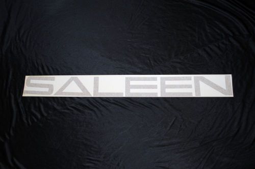 Saleen mustang windshield banner 89-98 gold