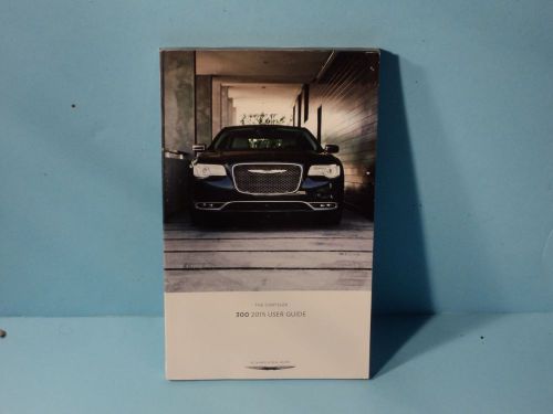 15 2015 chrysler 300 owners manual/user guide