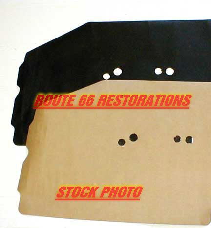 78 88 grand prix cutlass door panel watershields pair