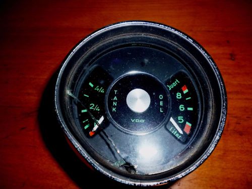 Porsche 911 tank oel oil gauge 90174150201 instrument 1964 1965 1966 1967 vdo