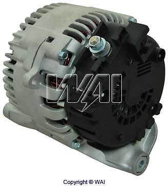 2004 2005 bmw 545 545i 4.4l alternator (11358) w / brand new regulator