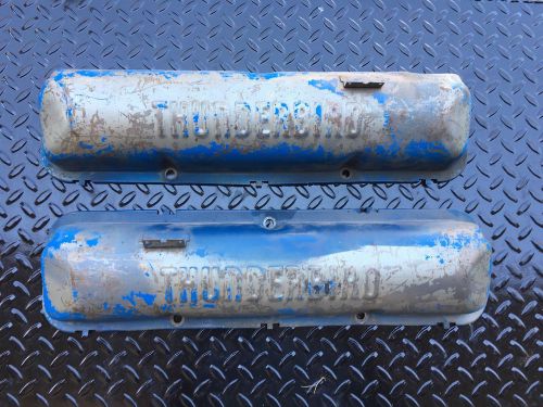 61 62 63 64 ford thunderbird valve covers 352 390 406 427 hipo fe galaxie