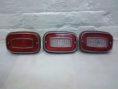 1971 - 1975 vega tail light and 2 back up light assemblies