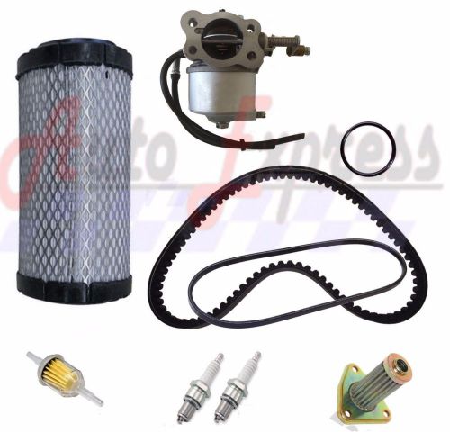 Ezgo txt st350 gas golf cart tune up kit 96-up carburetor drive starter belt