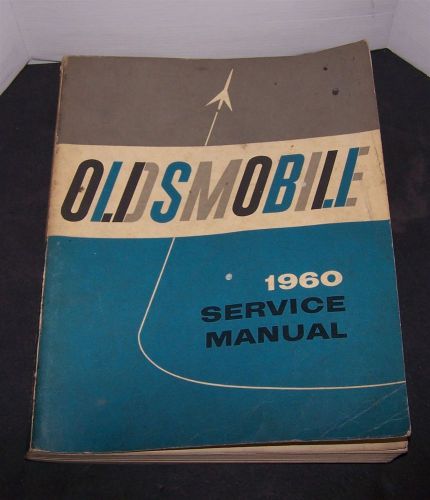 1960 oldsmobile factory service shop repair manual