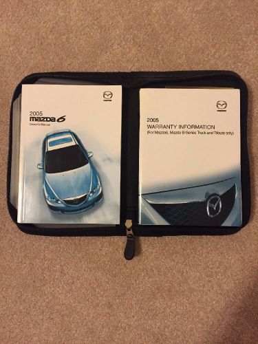 2005 mazda 6 owners manual