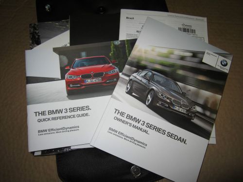 2014 bmw 3 series owners manual  - j0639