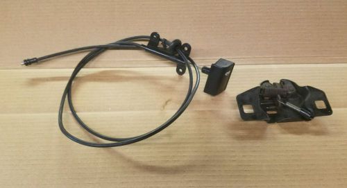 1996 1997 1998 jeep grand cherokee hood release cable and latch  mechanism