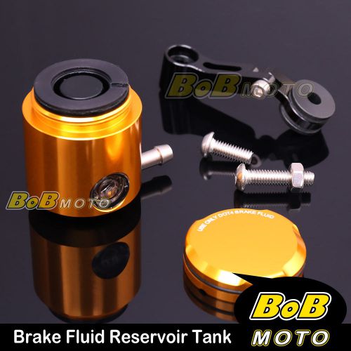 For suzuki gsxr 1000 00 01 02-13 gold cnc front brake cylinder fluid oil tank