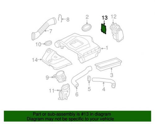 Genuine 2006-2013 mercedes-benz actuator gasket 272-141-09-80