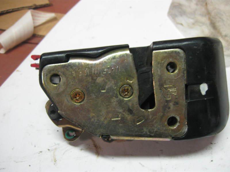 99 plymouth voyager left front (drivers side) door latch mechanism, power