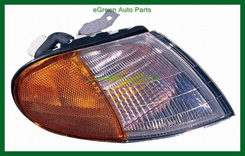 Fits 96-98 elantra corner light lamp right passenger amber/clear