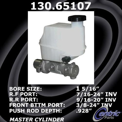 Centric 130.65107 brake master cylinder-premium master cylinder