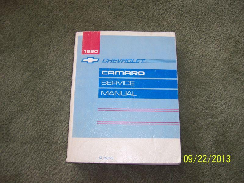 1990 90 camaro service manual