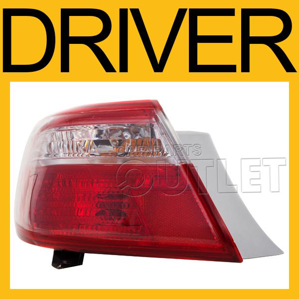 Left rear tail light assembly new for 07-09 us built camry xle on 1/4 body panel