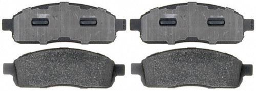 Raybestos sgd1083m brake pad or shoe, front-service grade brake pad