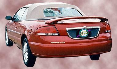 Painted chrysler sebring convertable custom style spoiler 2001-2006