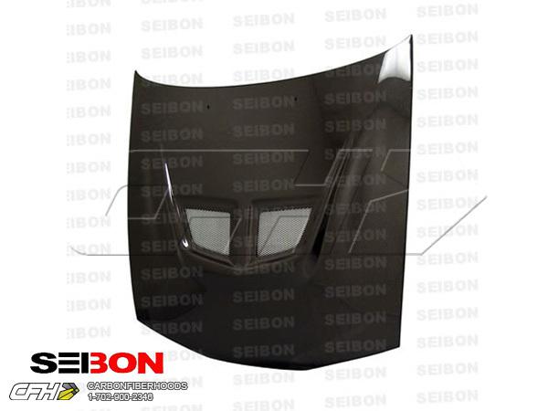 Seibon carbon fiber evo-style carbon fiber hood kit auto body mitsubishi eclipse