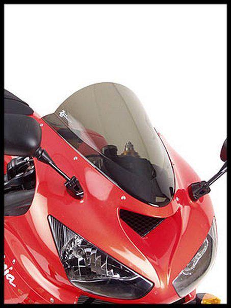 Zero gravity double bubble windscreen smoke for kawasaki zx 6r 10r