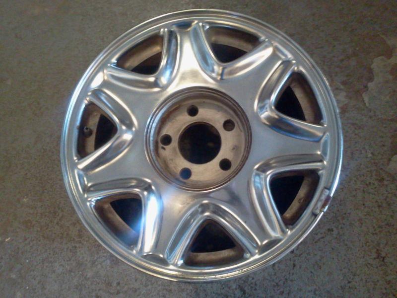 * 16 inch factory alloy rim - cadillac / eldorado / seville /1995-2002 / chrome