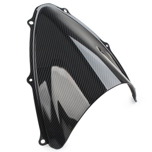 New black carbon fiber abs windshield shield for suzuki gsxr600 gsxr750 k6 06-07