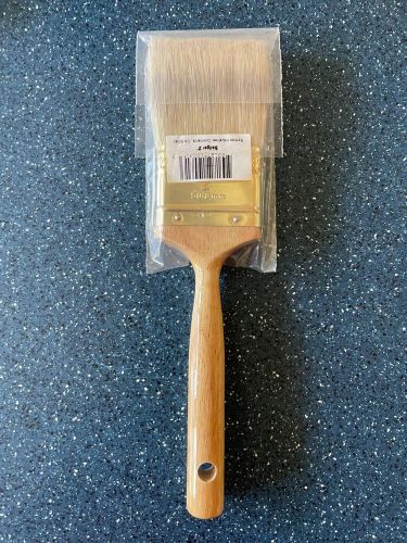 Redtree badger fine finish natural bristle paint brush new 2-1/2&#034; #10041