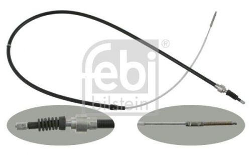 Handbrake cable fits vw golf mk3 1.6 rear left or right 92 to 97 hand brake febi