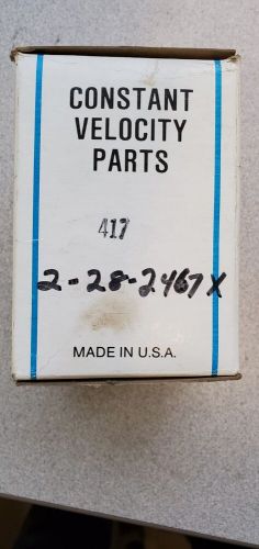 New in box! rockford 2-28-2467x double cardan cv ball stud tube weld yoke #417