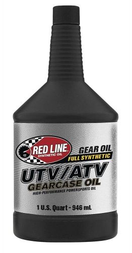 Red line oil utv/atv gearcase oil 75w80 gl4 1 quart 43704