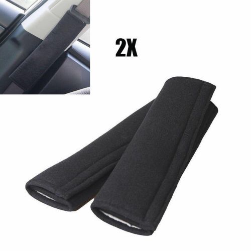 1 pair car safety seat belt shoulder pads cover cushion harness comfortable pad