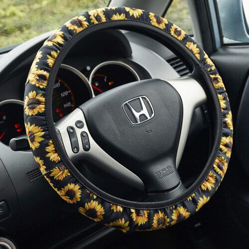 40 universal steering wheel covers with key chain for 14-15.5&#034; steering wheels