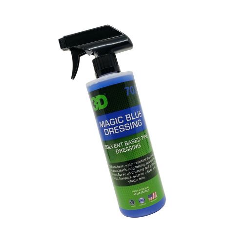 3d magic blue - solvent based tire dressing - california voc compliant - made...