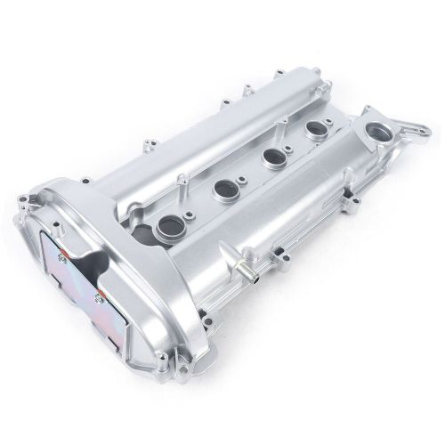 Engine valve cover for chevrolet equinox gmc terrain buick verano 2.4l silver