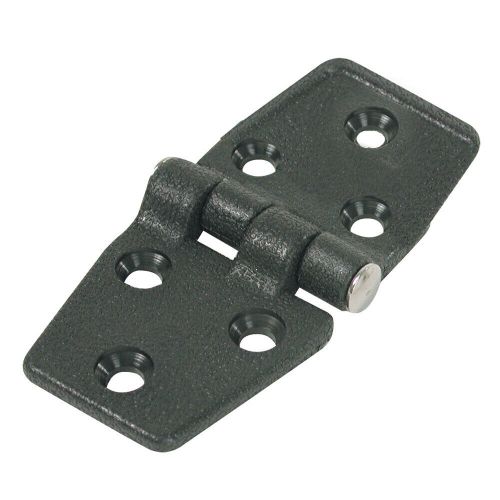 Whitecap door hinge 1-1/2&#034; x 3&#034; black nylon s-3030