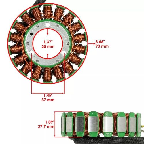 Stator for sea-doo gtx / gtx 951 ltd 1998 1999 2000 2001 2002 for seadoo magneto