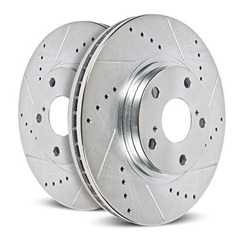 Powerstop     power stop ar8250xpr front evolution drilled   slotted rotor pair